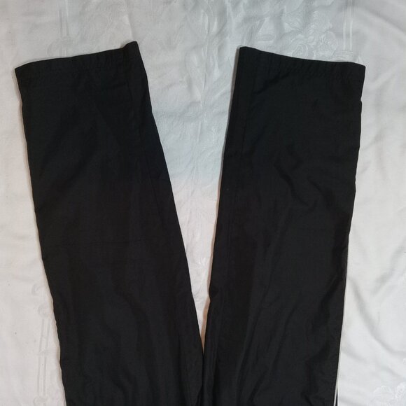 Youth Sport Tek Track Wind Pants YL Black Athletic Lined Zip Sz 10/12 Sportek - Picture 3 of 9